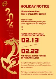 Happy Chinese New Year！