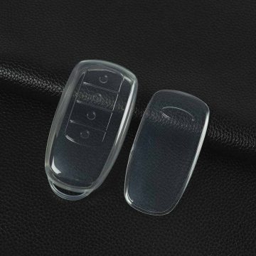 CRC1T1-White Transparent- Car Key Cover For Chery