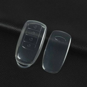 CRC1T1-White Transparent- Car Key Cover For Chery