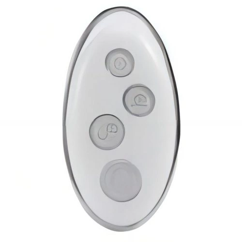 BYB1T1-Light Blue-Silver Plating- Car Key Cover For BYD