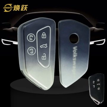 VOC3T1-Gradient Gray- Car Key Cover For Volkswagen skoda