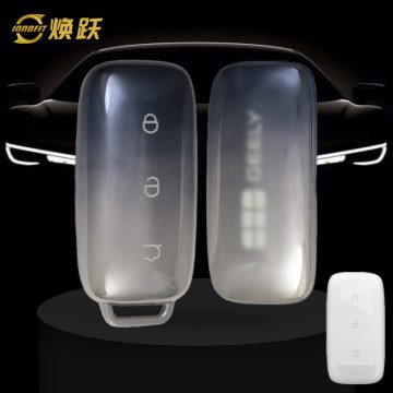GEE1T1-Gradient Gray- Car Key Cover For Geely Auto