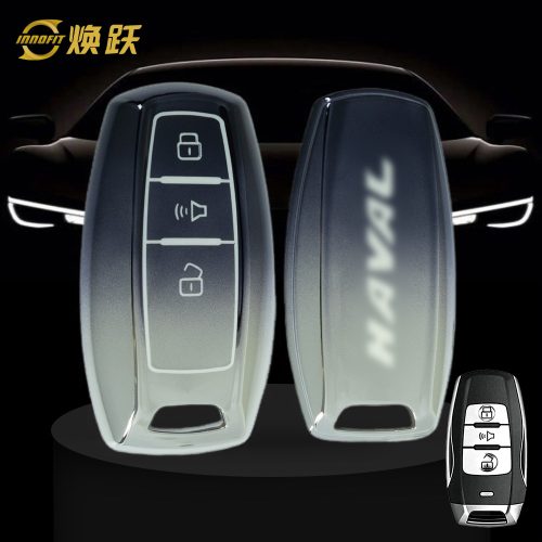 GRA1T1-Gradient Gray- Car Key Cover For Great Wall Motor