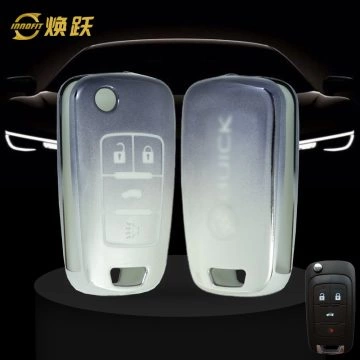 BUE2T1-Gradient Gray- Car Key Cover For Buick