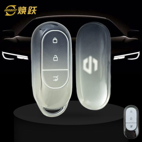 LPB1T1-Gradient Gray- Car Key Cover For LEAPMOTOR