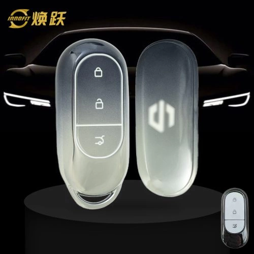 LPB1T1-Gradient Gray- Car Key Cover For LEAPMOTOR