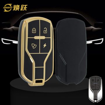 TLA1T1-Black-Gold Plating- Car Key Cover For TAILG
