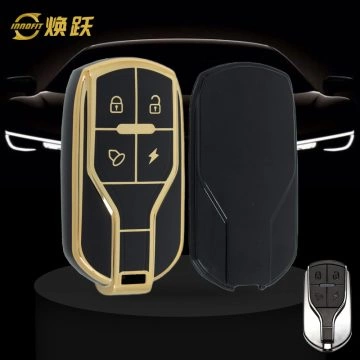 TLA1T1-Black-Gold Plating- Car Key Cover For TAILG