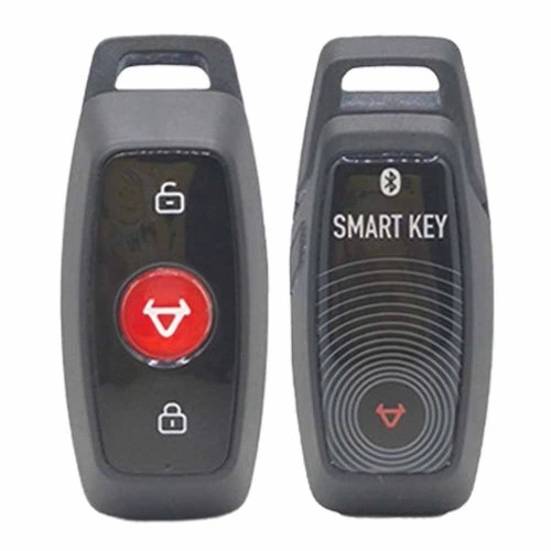 NUA1T1-Pink-Silver Plating- Car Key Cover For Niu