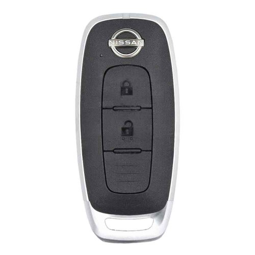 NIA6T1-Black-Silver Plating- Car Key Cover For Nissan