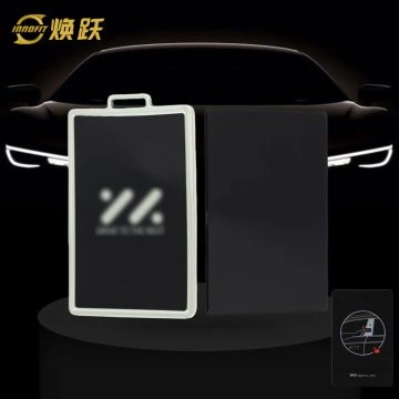IMA1T1-Black-Silver Plating- Car Key Cover For IM