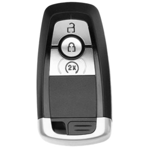 FOB12T1-Black-Gold Plating- Car Key Cover For Ford