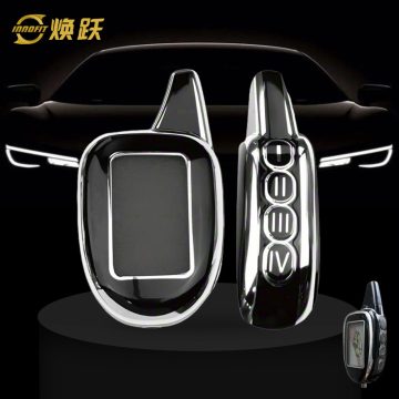 STF1T1-Black-Silver Plating- Car Key Cover For StarLine