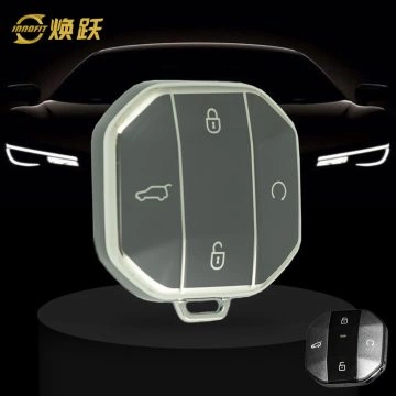 JTA1T1-Space Gray-Silver Plating- Car Key Cover For Jet0ur