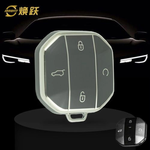 JTA1T1-Space Gray-Silver Plating- Car Key Cover For Jet0ur