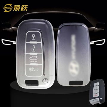 HYC2T1-Gradient Gray- Car Key Cover For Hyundai Kia