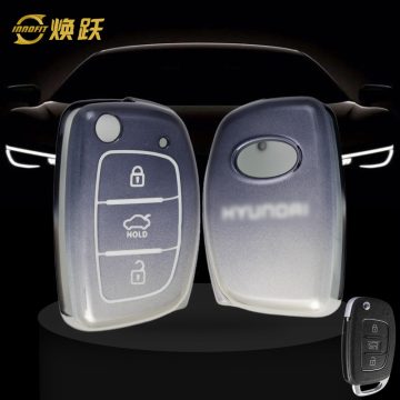 HYF1T1-Gradient Gray- Car Key Cover For Hyundai