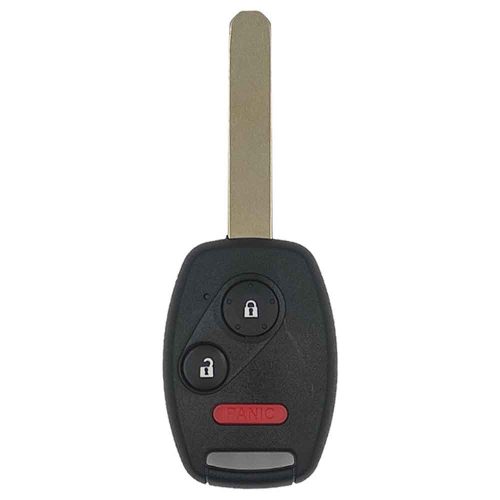 HON3T1-Green-Gold Plating- Car Key Cover For Honda