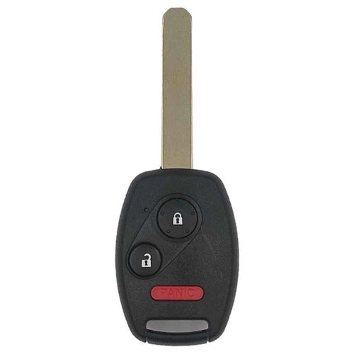 HON3T1-Green-Gold Plating- Car Key Cover For Honda