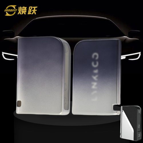 LYB1T1-Transparent Gradient Gray- Car Key Cover For LYNK&CO