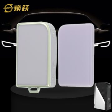 LYB1T1-Purple-Silver Plating- Car Key Cover For LYNK&CO