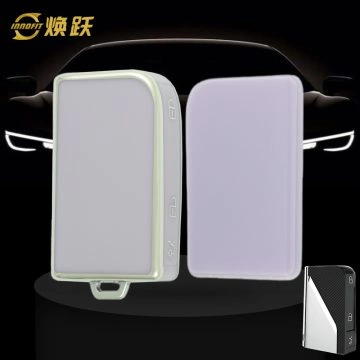 LYB1T1-Purple-Silver Plating- Car Key Cover For LYNK&CO