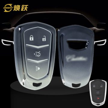 CAA6T1-Gradient Gray- Car Key Cover For Cadillac