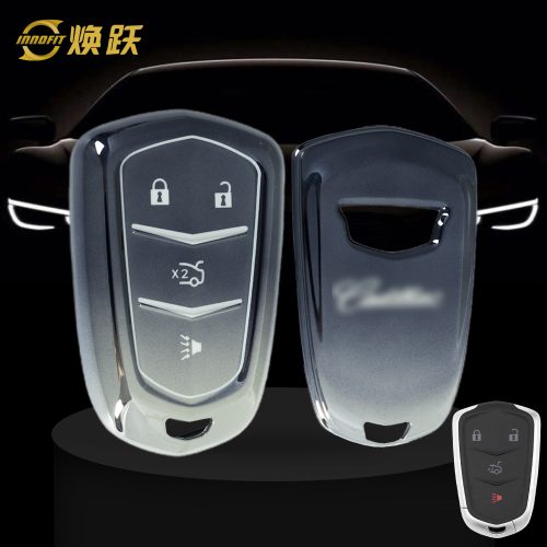 CAA6T1-Gradient Gray- Car Key Cover For Cadillac