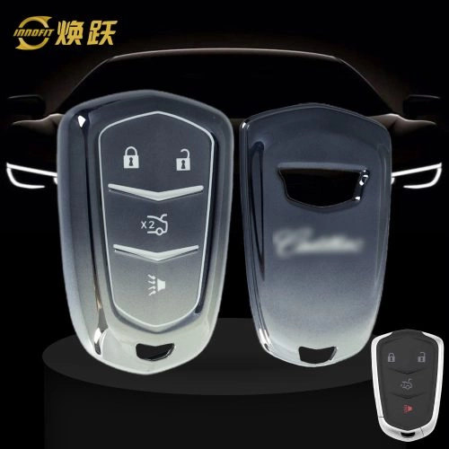 CAA6T1-Gradient Gray- Car Key Cover For Cadillac